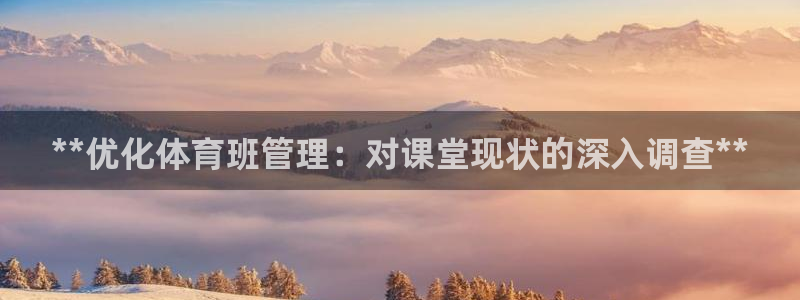 必一体育官方app下